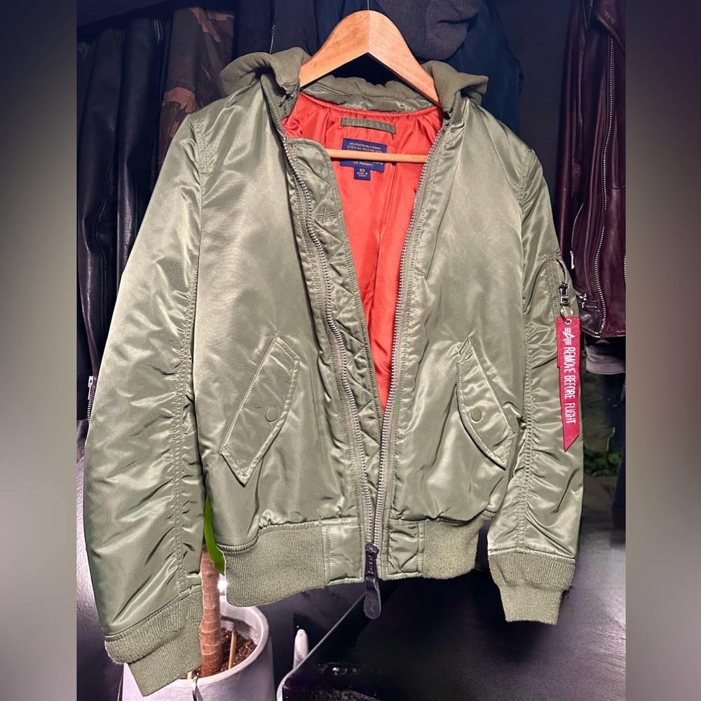 Alpha Industry Hooded Bomber XS